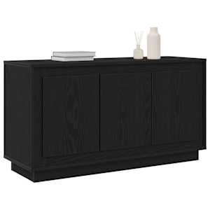 Servírovací skříň Černý dub 102 x 35 x 55 cm kompozitní dřevo - obrázek 3