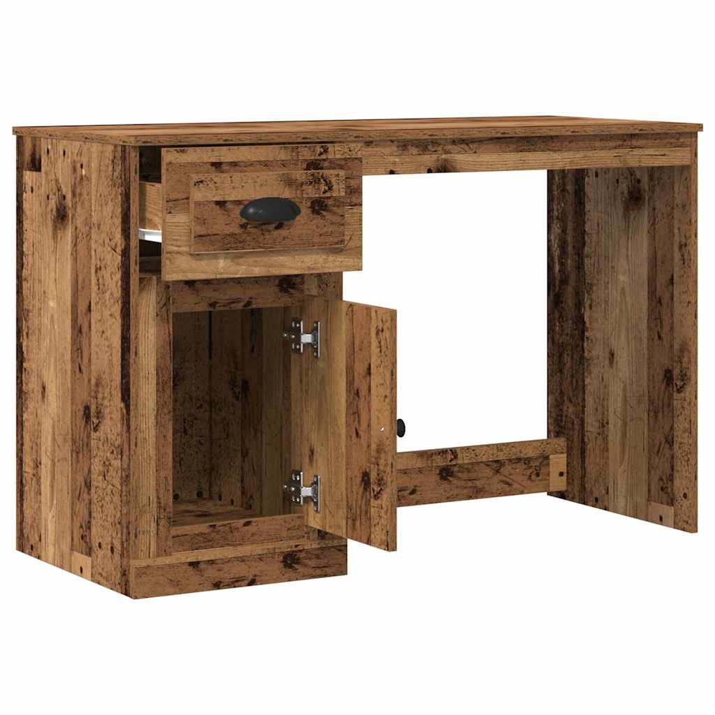 Escritorio y Cajón Mesa de Estudio con Almacenaje Madera Contrachapada vidaXL - Imagen 60 de 133