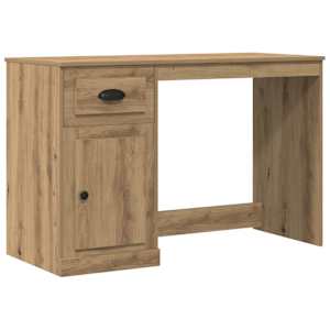 Stůl Artisanový dub kompozitní dřevo 50 x 115 x 75 cm - obrázek 2