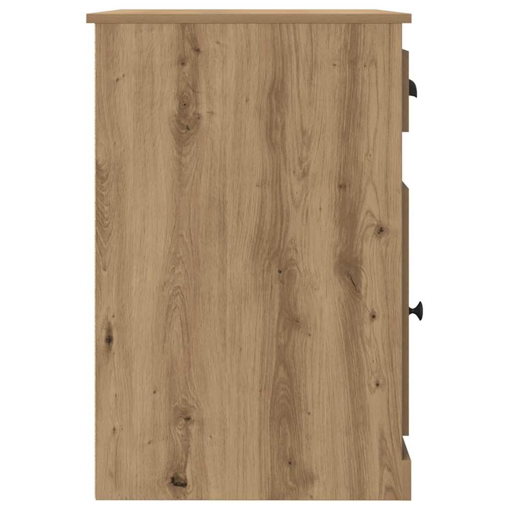 Escritorio y Cajón Mesa de Estudio con Almacenaje Madera Contrachapada vidaXL - Imagen 119 de 133