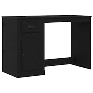 vidaXL Laud Must tamm 50 x 115 x 75 cm Tehispuit