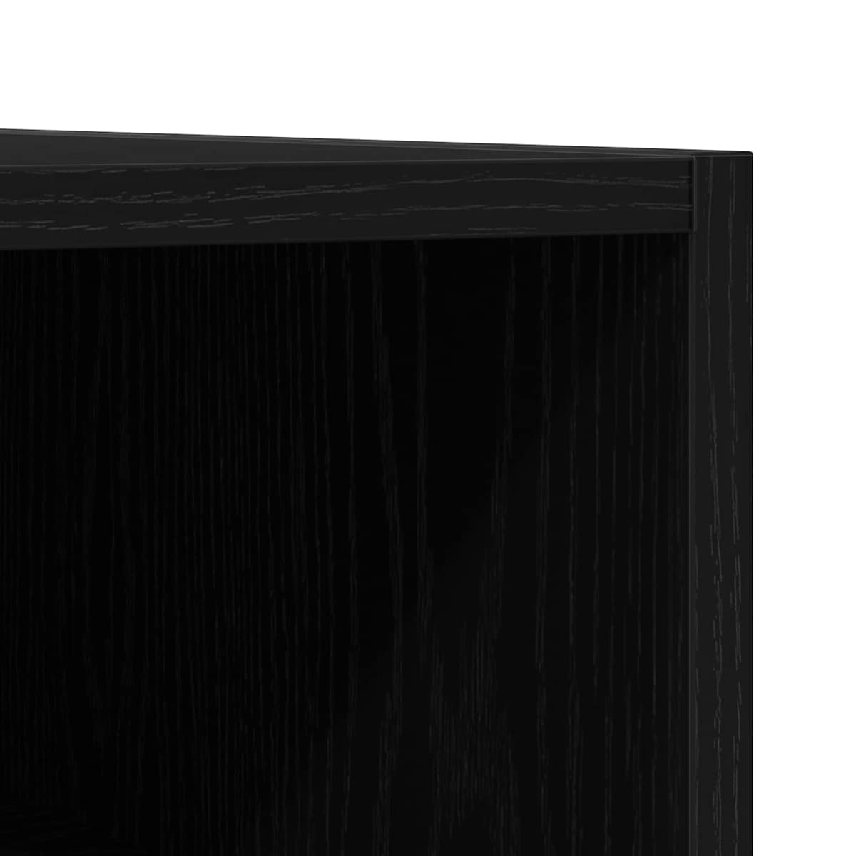 Pladeskab med hylde 84,5 x 38 x 89 cm Konstrueret træ - Billede 8