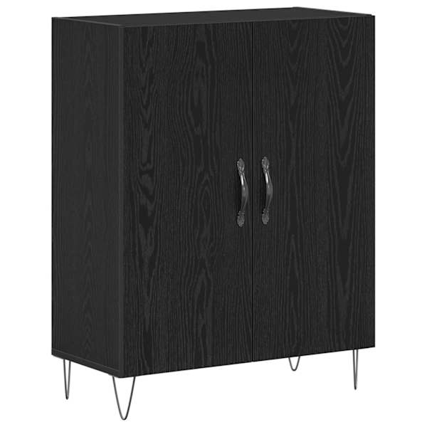 vidaXL K&otilde;ide Must tamm 69,5 x 34 x 90 cm Tehispuit