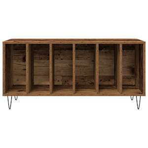 Skříň na gramofonové desky Staré dřevo 100 x 38 x 48 cm - obrázek 5