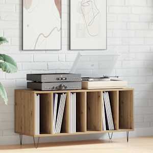 Omara za plošče artisan hrast 100 x 38 x 48 cm Konstruiran les