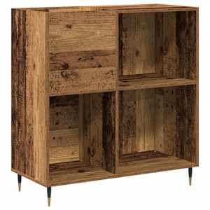 vidaXL Plaadikapp Vana puit 85 x 38 x 89 cm Tehispuit