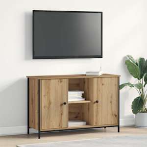 Sestava TV skříněk Nástěnný Artisanový dub 101 x 35 x 65 cm - obrázek 1