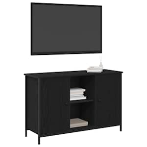 Sestava TV skříněk Černý dub 101 x 35 x 65 cm kompozitní dřevo - obrázek 2