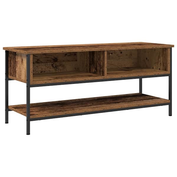 vidaXL Telerikapi komplekt 100 x 35 x 45 cm Vana puit Tehispuit
