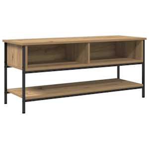 vidaXL Telerikapi komplekt 100 x 35 x 45 cm K&auml;sit&ouml;&ouml;puu Tehispuit