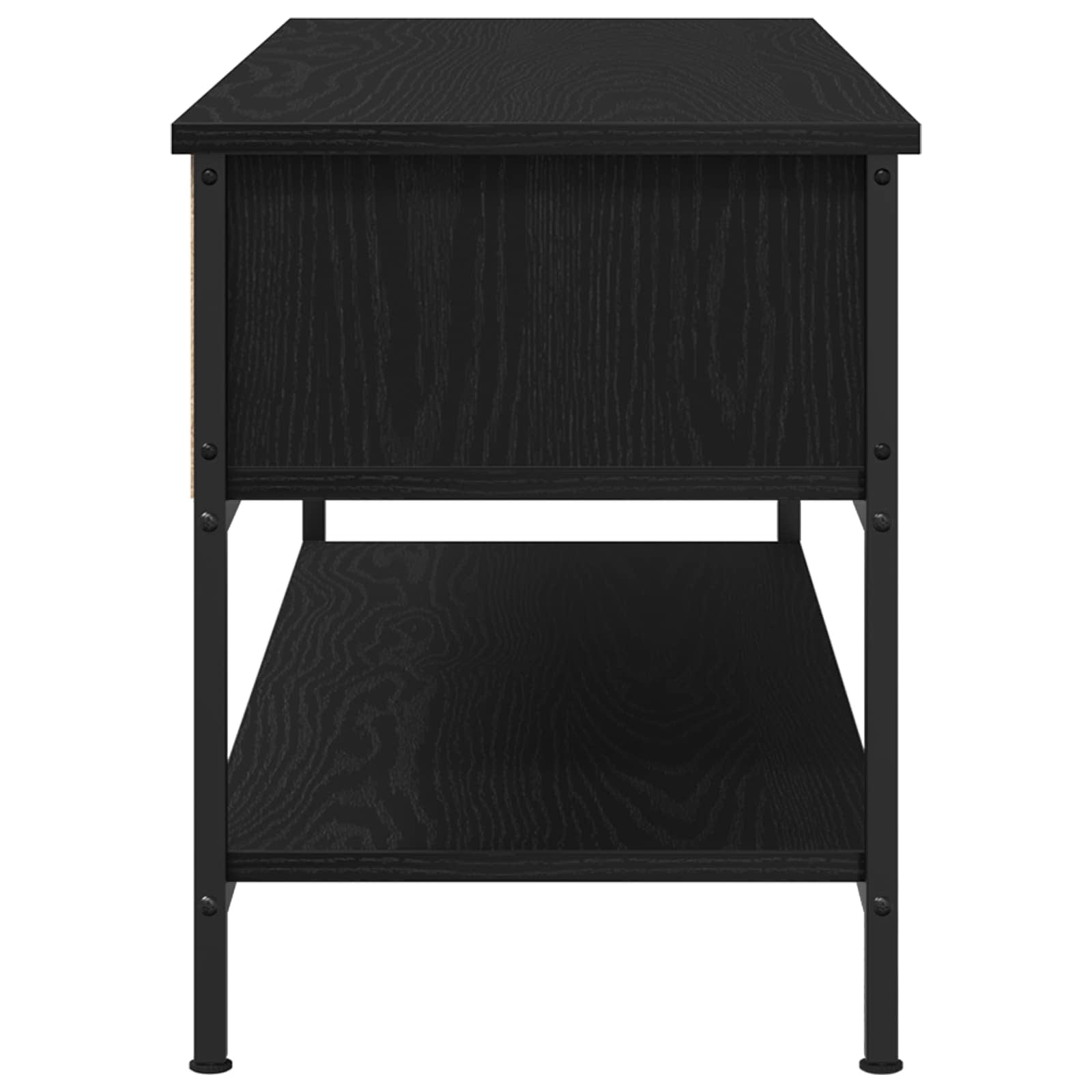 Sestava TV skříněk Černý dub 100 x 35 x 45 cm kompozitní dřevo - obrázek 6