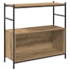 vidaXL Raamatukapp 80 x 30 x 78,5 cm Tehispuit K&auml;sit&ouml;&ouml;puu