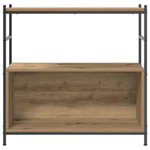 Knihovna dub artisan 80 x 30 x 78,5 cm kompozitní dřevo - obrázek 6