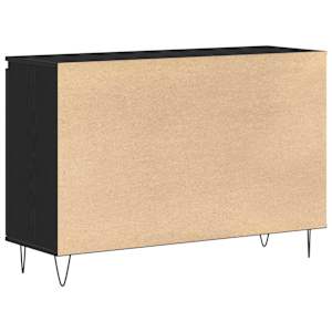 Servírovací skříň Černý dub 101,5 x 35 x 70 cm kompozitní dřevo - obrázek 6