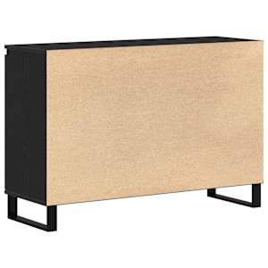 Servírovací skříň Černý dub 101,5 x 35 x 70 cm kompozitní dřevo - obrázek 8