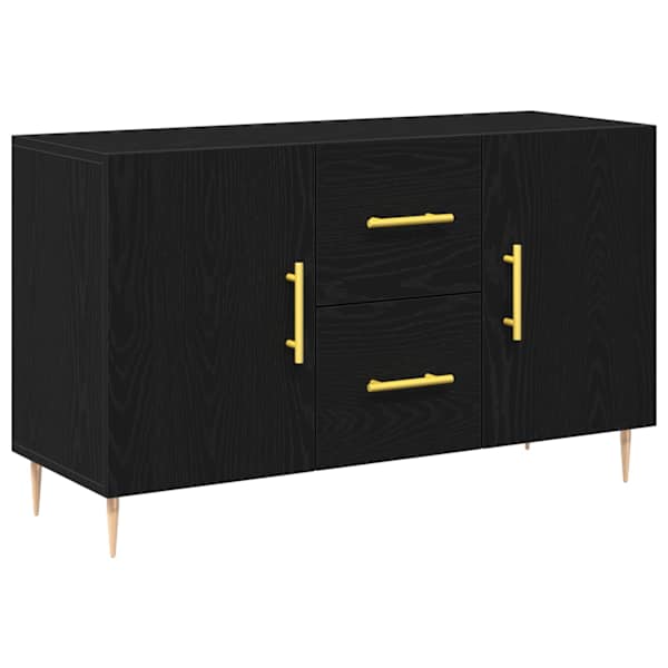vidaXL K&otilde;ide Must tamm 100 x 36 x 60 cm Tehispuit