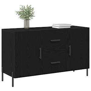 Servírovací skříň Černý dub 100 x 36 x 60 cm kompozitní dřevo - obrázek 3