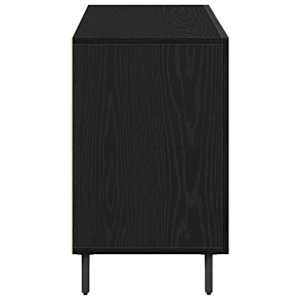 Servírovací skříň Černý dub 100 x 36 x 60 cm kompozitní dřevo - obrázek 8