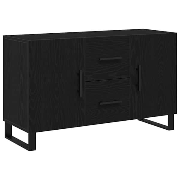 vidaXL K&otilde;ide Must tamm 100 x 36 x 60 cm Tehispuit