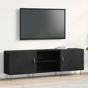 Sestava TV skříněk Černý dub 150 x 30 x 50 cm kompozitní dřevo