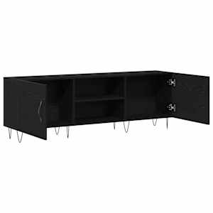 Sestava TV skříněk Černý dub 150 x 30 x 50 cm kompozitní dřevo - obrázek 5