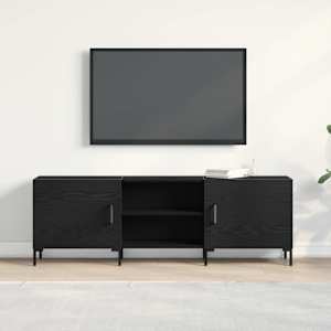 Sestava TV skříněk Černý dub 150 x 30 x 50 cm kompozitní dřevo - obrázek 1