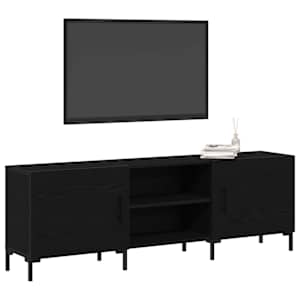 Sestava TV skříněk Černý dub 150 x 30 x 50 cm kompozitní dřevo - obrázek 3
