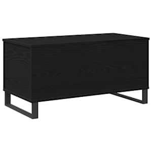 vidaXL Kohvilaud Must tamm 90 x 44,5 x 45 cm Tehispuit