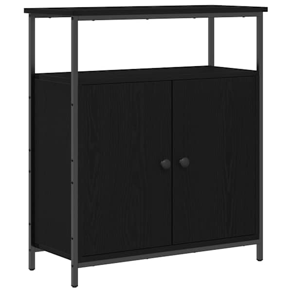 vidaXL K&otilde;ide Must tamm 70 x 30 x 80 cm Tehispuit