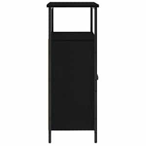 Servírovací skříň Černý dub 70 x 30 x 80 cm kompozitní dřevo - obrázek 7