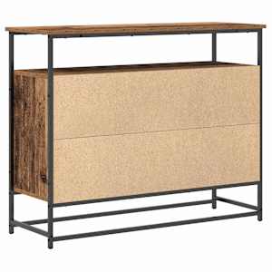 Servírovací skříň Staré dřevo 100 x 35 x 80 cm kompozitní dřevo - obrázek 8