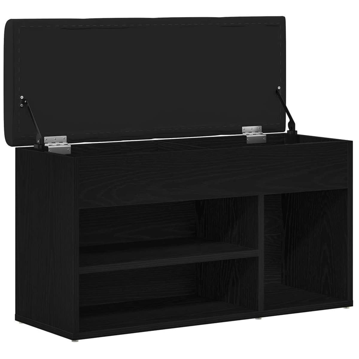Sko bænk 80 x 30 x 45 cm Konstrueret træ - Billede 9