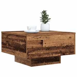 Konferenční stolek Staré dřevo 55 x 55 x 31 cm kompozitní dřevo - obrázek 3