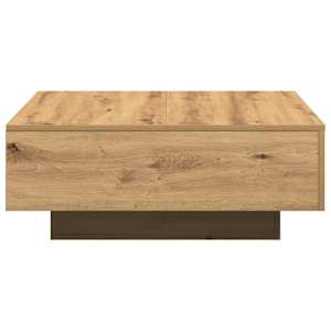Konferenční stolek Artisanový dub 80 x 80 x 31 cm - obrázek 7