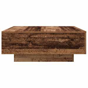 Konferenční stolek Staré dřevo a modrá 80 x 80 x 31 cm - obrázek 7