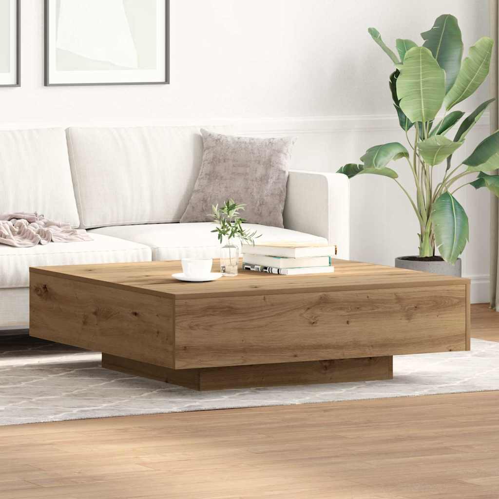 Кафе масичка Артесан Оук 100x100x31 см от инженерна дървесина