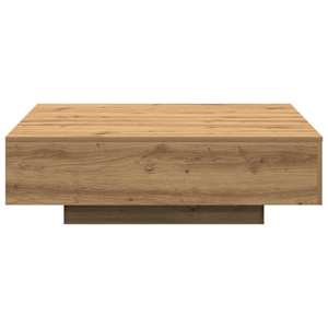 Konferenční stolek Artisanový dub 100 x 100 x 31 cm - obrázek 5