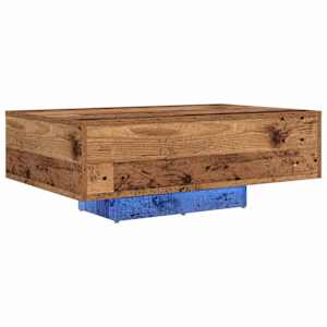 Konferenční stolek Staré dřevo 85 x 55 x 31 cm kompozitní dřevo - obrázek 2