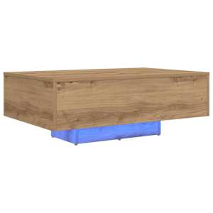 Konferenční stolek Artisanový dub 85 x 55 x 31 cm - obrázek 4