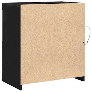 LED komoda Černá 60,5 x 37 x 67 cm kompozitní dřevo - obrázek 9