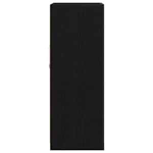 LED komoda Černý dub 60,5 x 37 x 100 cm kompozitní dřevo - obrázek 8