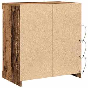 LED komoda Staré dřevo 60,5 x 37 x 67 cm kompozitní dřevo - obrázek 8