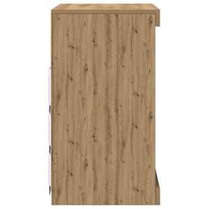 LED komoda Artisanový dub 60,5 x 37 x 67 cm kompozitní dřevo - obrázek 7