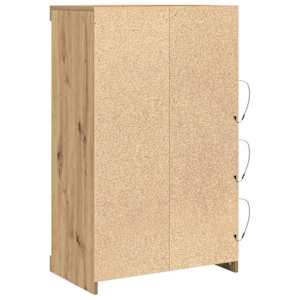 LED komoda Artisanový dub 60,5 x 37 x 100 cm kompozitní dřevo - obrázek 8