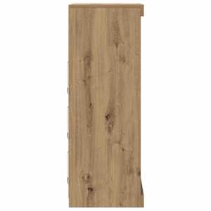 LED komoda Artisanový dub 60,5 x 37 x 100 cm kompozitní dřevo - obrázek 7