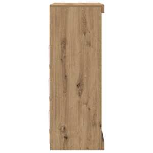 LED komoda Dub artisan 81 x 37 x 100 cm Kompozitní dřevo - obrázek 7