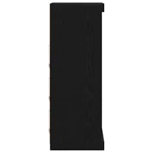 LED komoda Černý dub 41 x 37 x 100 cm kompozitní dřevo - obrázek 7
