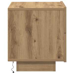 Noční skříňka Artisanový dub 70 x 36 x 40,5 cm kompozitní dřevo - obrázek 8