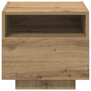 Noční skříňka se zásuvkou 2 pcs Artisanový dub 40 x 39 x 37 cm - obrázek 8