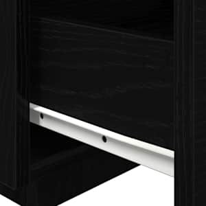 Noční skříňka 2 pcs Černý dub 40 x 39 x 37 cm kompozitní dřevo - obrázek 11